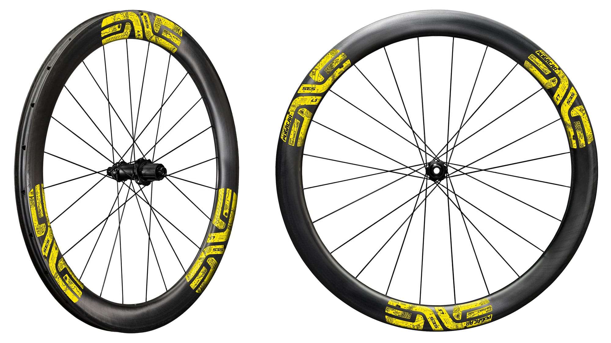 Ride Like a Champion: Limited Edition Pogačar Enve SES 4.5 Wheels Now Available