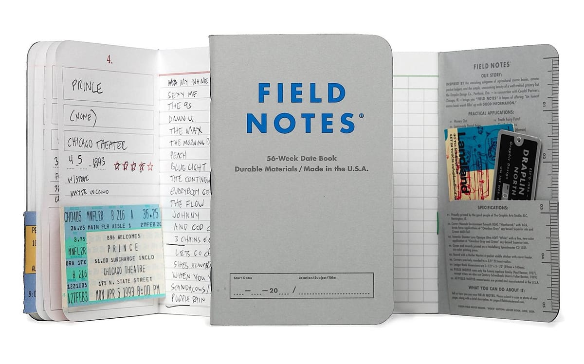 Stay Organized with Field Notes' Limited Edition "Index" Memo Books and Slipcase