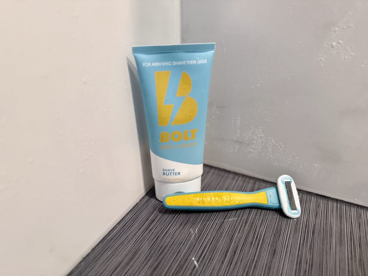 Review: BOLT Skin + Shave's Performance Razor for Men Who Shave Their Legs