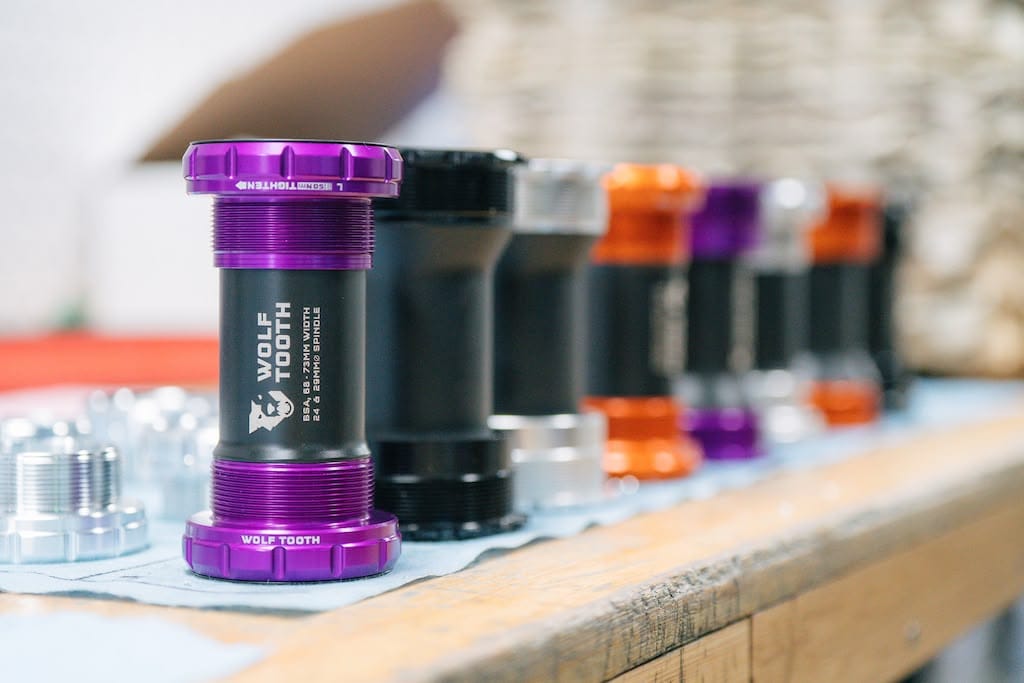 Wolf Tooth Tackles Creaks & Grit with New USA-Made Bottom Brackets