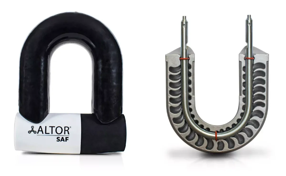 Altor's Super Fat U-Lock Protects Against Angle Grinders