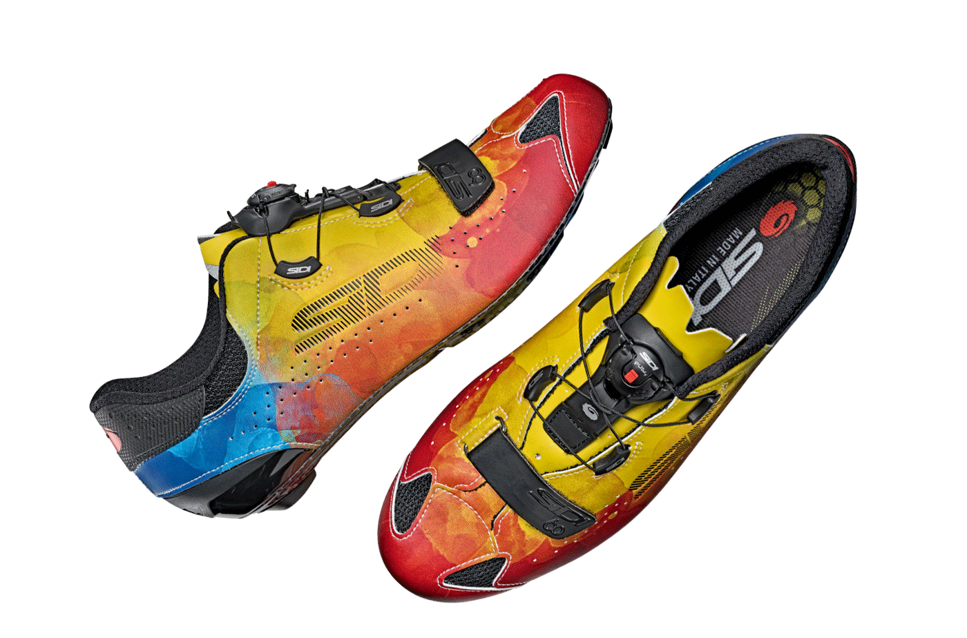 Sidi's Limited Edition Sixty Multicolor Shoes are Very Pretty