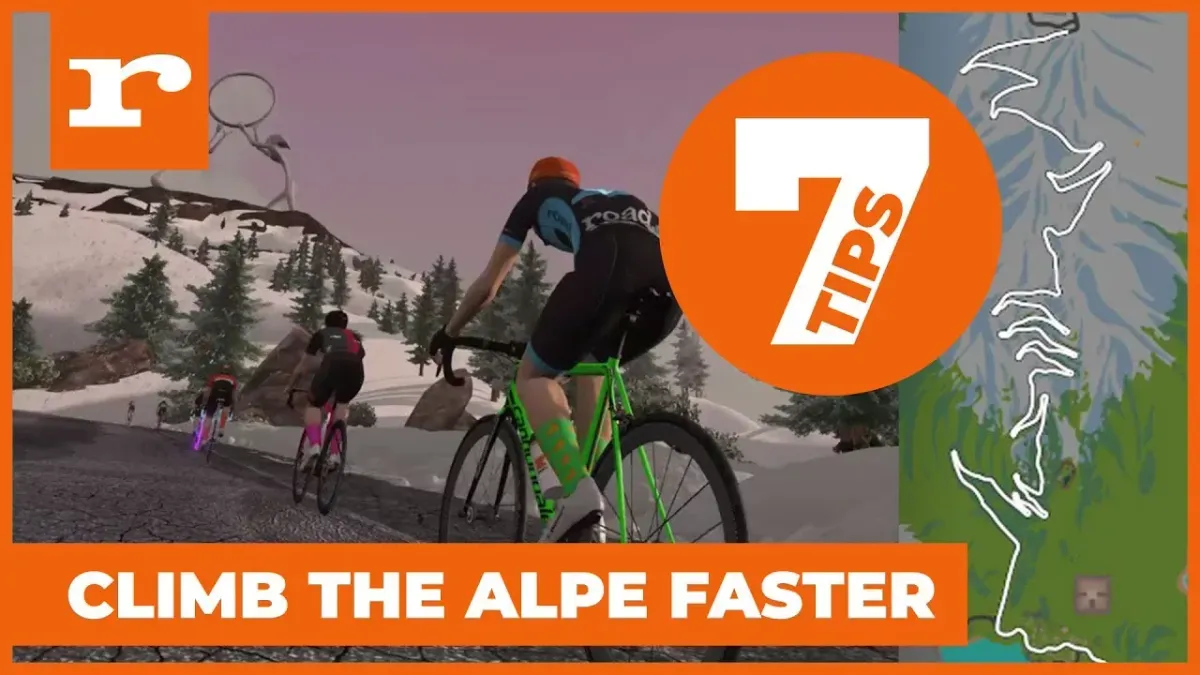 Video: 7 Tips to Climb the Alpe faster on Zwift