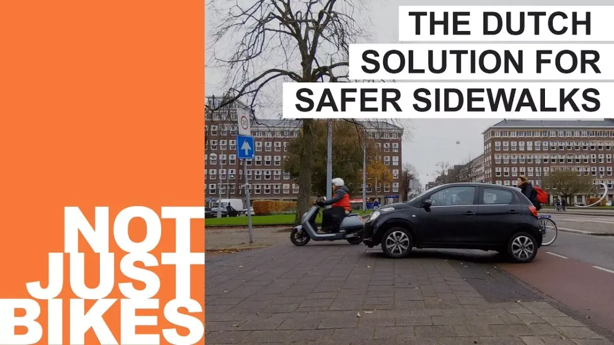 The Dutch Solution for Safer Sidewalks - Continuous Sidewalks