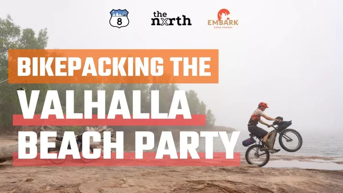 Bikepacking the Valhalla Beach Party