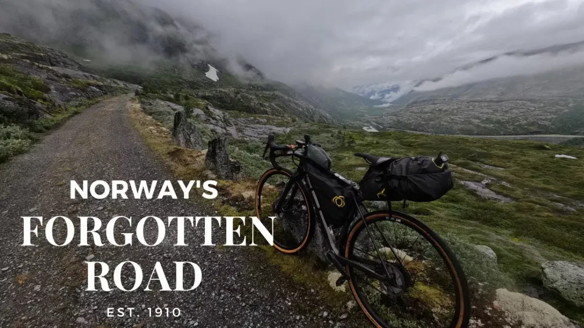 Riding the FORGOTTEN 100 Year Old Gravel Road Lost in the Norwegian Mountains