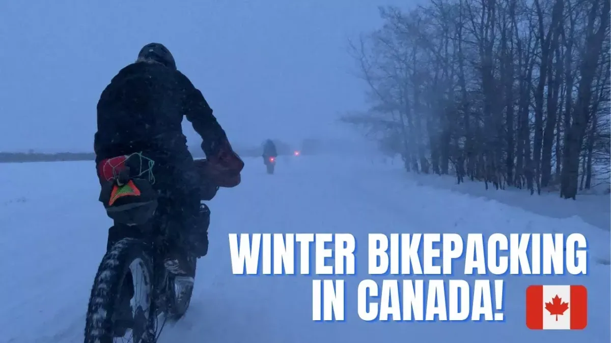 Winter Bikepacking in Canada in December!