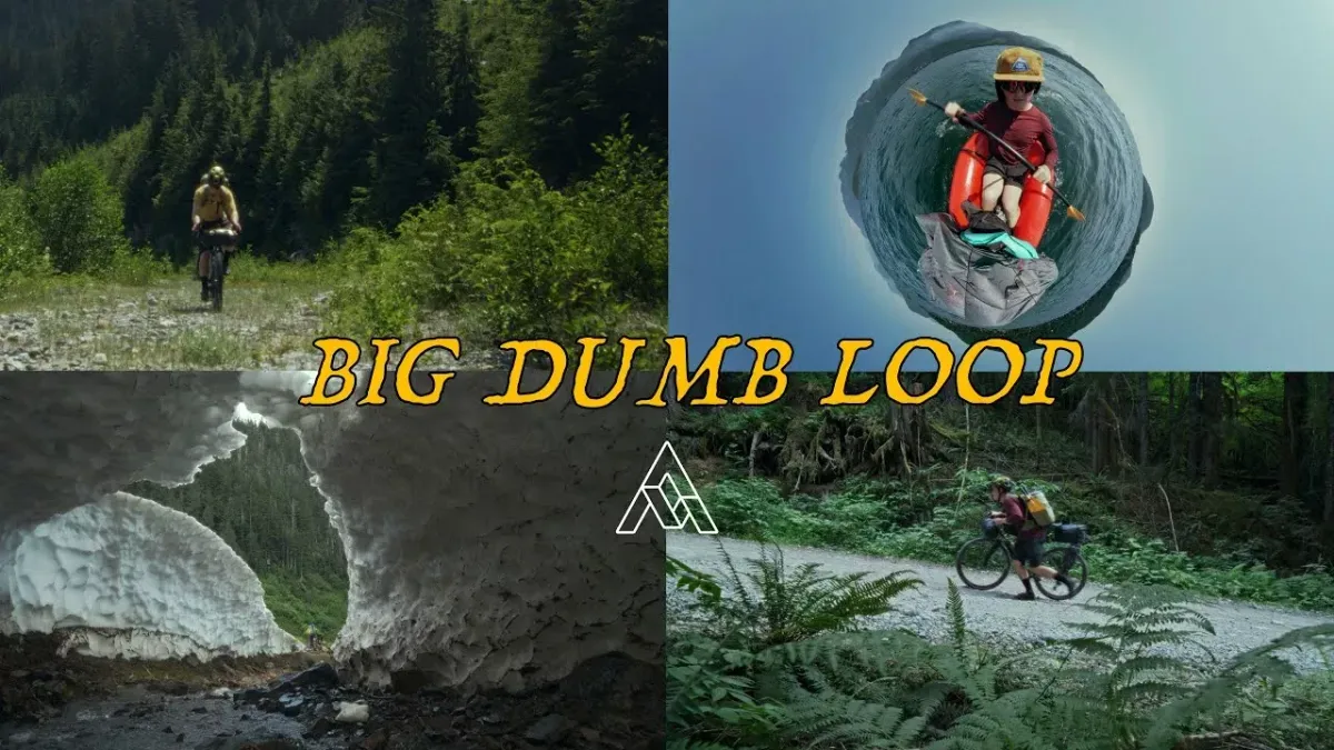 Big Dumb Loop. A self filmed bikepacking trip over Pokosha Pass.