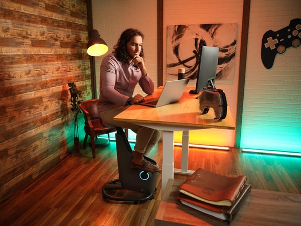 LifeSpan's Standing Desk Bike will Charge a Laptop, if you've got the legs for it