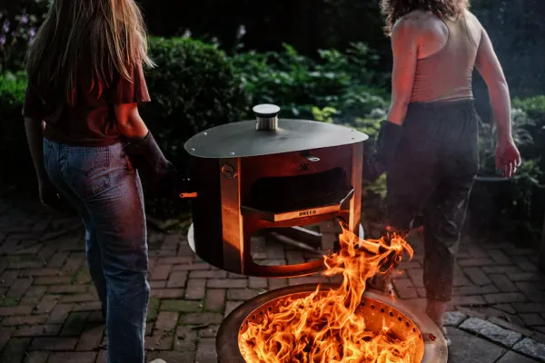 Elevate Your Outdoor Cooking Game with the Breeo Live Fire Pizza Oven