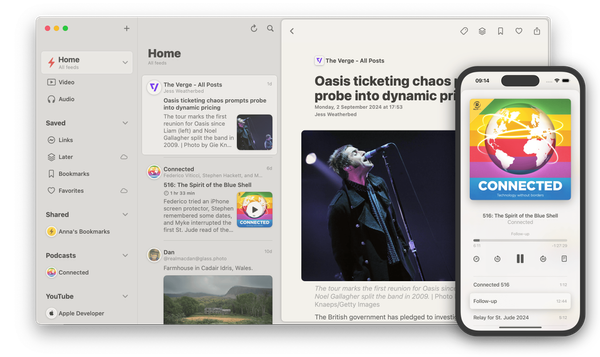 Reeder Reinvented: The Ultimate Content Hub for RSS, Podcasts, and More