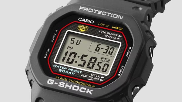 Casio G-Shock's 1983 Classic is Back—and It's Glorious