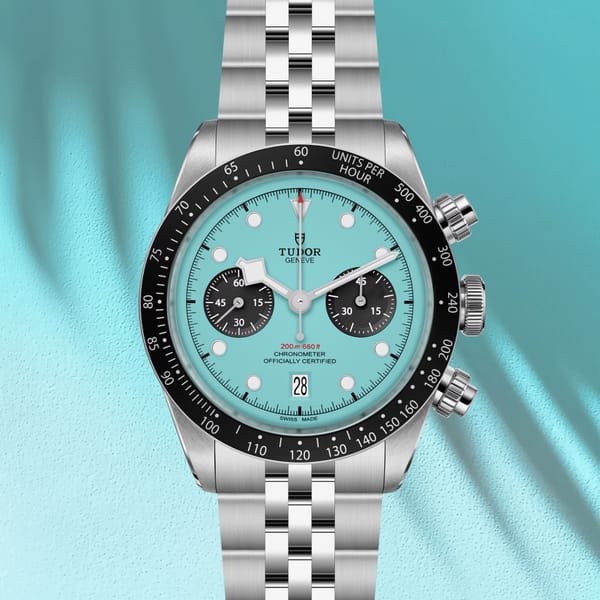 Tudor Black Bay Chrono Flamingo Blue: A Miami-Inspired Stunner