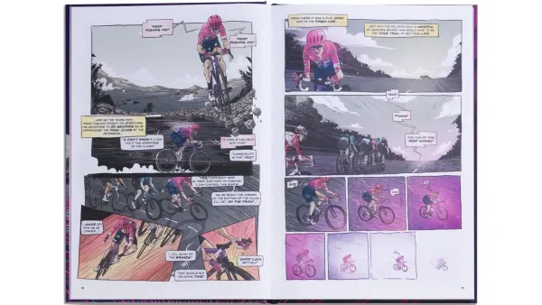 EF Education First Release Comic Book Style 'Gone Racing' Annual