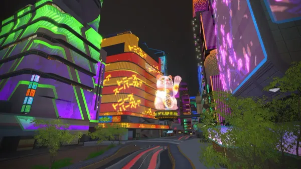 Zwift Gives a Sneak Peek of its Upcoming Map Neokyo and New User Interface