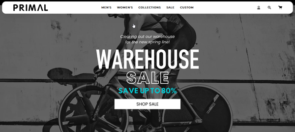 Deal Alert: Primal Wear Warehouse Sale - Up to 80% Off + Free Shipping