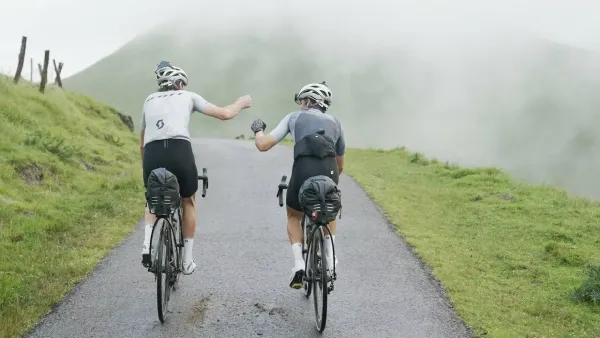 Time to climb. Entering the Pyrenees!