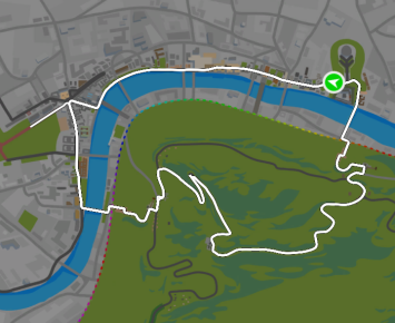 The PRL Half route in London